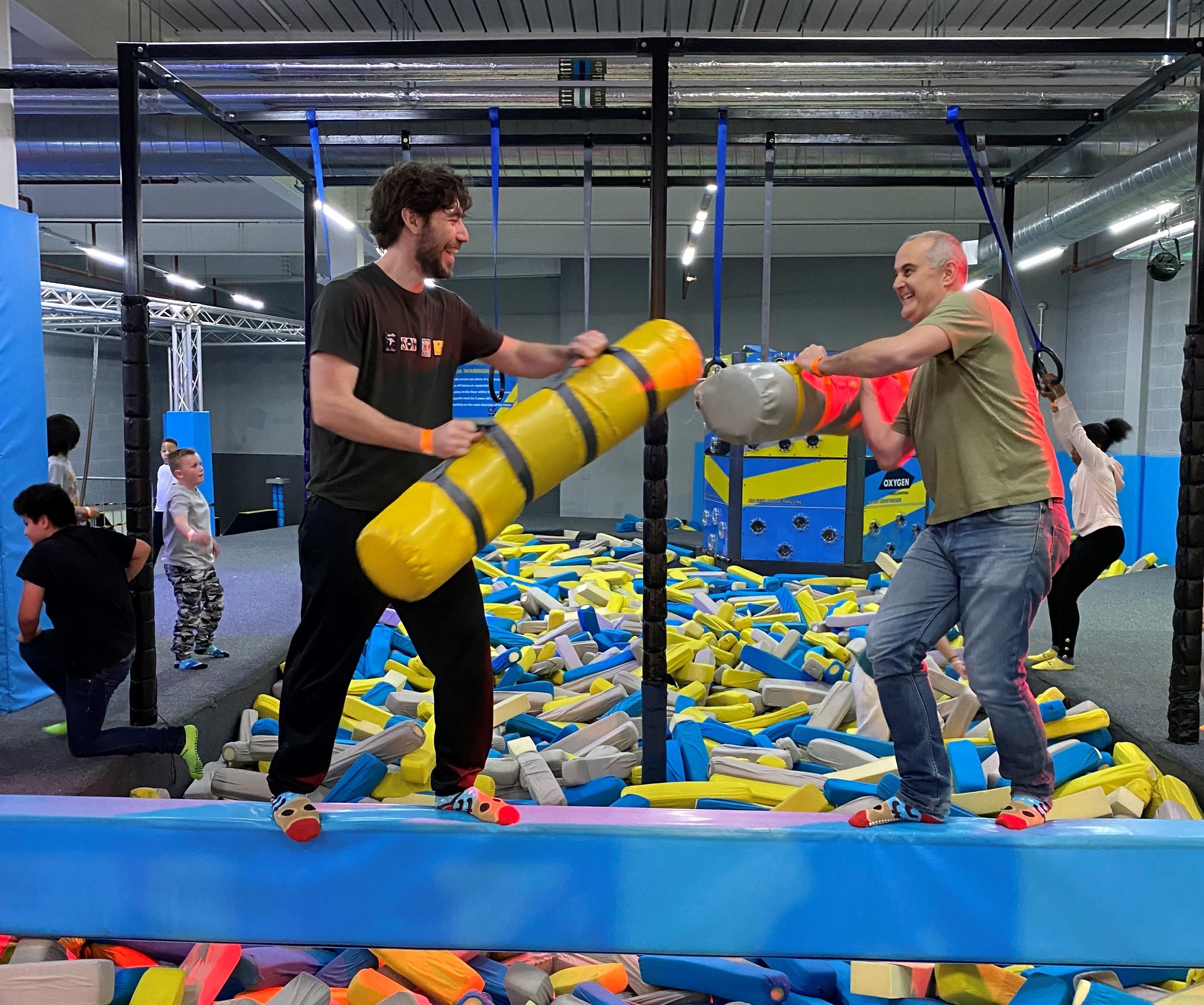 Oxygen trampolining clearance acton