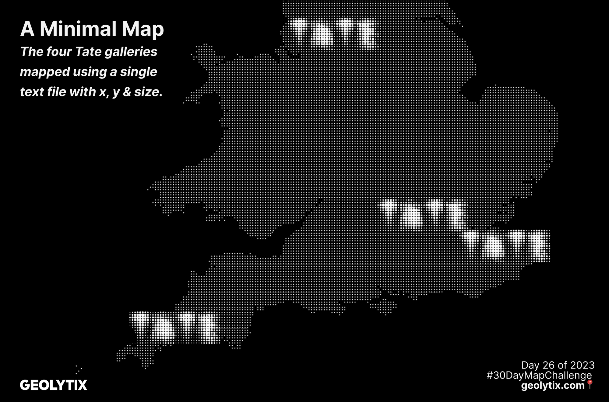 GEOLYTIX and the 30 Day Map Challenge 2023