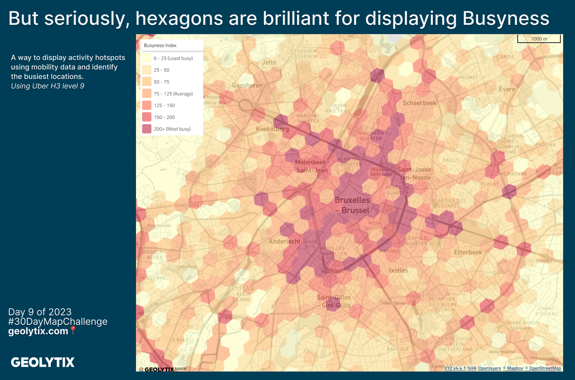 GEOLYTIX and the 30 Day Map Challenge 2023