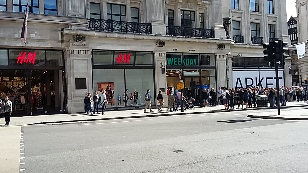 European Fast Fashion Sweeping the West End